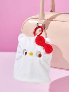 HELLO KITTY AND FRIENDS | POKOJA LAND 聯名款3D絨毛吊飾鑰匙圈，可愛立體造型，經典設計，可掛在包包、鑰匙圈、書包等，適合青少年與成人等所有年齡層 - 白色 - 查看 2