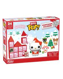 Funko Pop! Bitty Countdown Calendar 2026: Hallo Kitty, 1 Set 24-Piece Mini Character Figure Collection, Buildable Castle, Sanrios Mystery Boxes & Winter Display Accessories, Funko Advent Calendar, Halloween Christmas 2026 Gift, 24 Days Mini Surprises - Multicolor - View 2