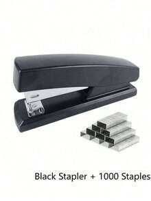 1 Set Of Stapler, Office Supplies, Labor-Saving, Suitable For Students, Accommodates Standard Booklets With 20 Pages, 12 Number Stapler - one-size - View 5