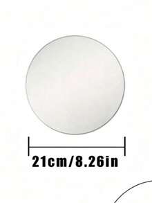 1 Set Wall-Mounted Mirror, Magic Mirror, Porch Wall-Mounted Mirror, Rearview Mirror, Suitable For Fitting Room Selfie Mirror,Frameless Center Tray For Tables, Suitable For Weddings, Birthdays, Anniversaries, Christmas, And Festivals. - Multicolor - View 22
