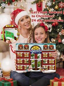 MINKOJA Christmas Surprise Countdown Calendar, Magnetic Building Block Toys With Random Styles And Colors, 3D Creative Building Toys, Suitable For Christmas, Birthdays, And Rewards - Multicolor - View 5