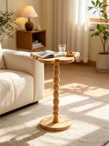 1PC Modern Butterfly Shape Wooden Side Table, End Table, Coffee Table, Nightstand, Multifunctional Base For Living Room, Sofa, Bedroom, Decoration, Furniture - Multi-color - View 13