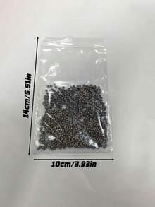 1000個 3.0奈米接髮環，矽膠銅扣接髮環，髮束配件，無縫微型接髮扣 - 卡其色 - 查看 3