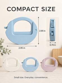 Haus Hana 1pc Reusable Sealing Clips, Multifunctional Bag Clamps For Home Organization & Daily Storage - multicolor - View 5