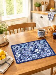 American Style Kitchen Drying Mat, Quick Water Absorbent Countertop Mat, Heat Resistant Coffee Machine Pad, Easy Clean Table Mat - B - View 8