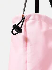 HELLO KITTY AND FRIENDS | SHEIN Tas Tangan Praktis Wanita dengan Motif Kartun - Baby Pink - View 4