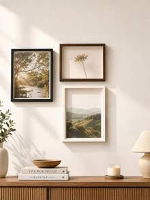 3D Hollow Photo Frame, DIY Dried Flower Frame, Solid Wood Texture Empty Frame, Premium Specimen Frame, 6-Inch Tabletop Photo Frame - Hollow Storage Box - View 8