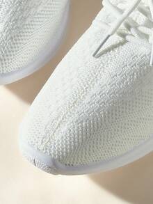 CUCCOO EASI Women's Casual Sneakers - White - View 4