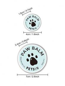 PETSIN 2-In-1 Paw & Nose Balm For Dry, Cracked Paws. Plant-Based Moisture That Softens & Protects. Available In 0.3 Oz & 2 Oz. - Multicolor - View 8