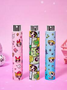 THE POWERPUFF GIRLS X Joivida Manual Pump Spray Bottle, Empty Sub-Bottling,Convenient And Portable, Suitable As A Gift For Friends And Besties - View 1