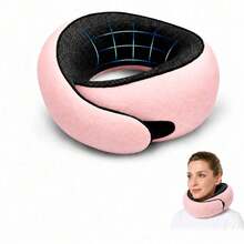 Grey Memory Foam Travel Neck Pillow – Compact, Comfortable, And Ergonomically Designed For Use On Planes, During Car Rides, Or At Home; Suitable For A Wide Range Of Users. - Multicolor - View 15