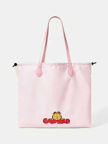 GARFIELD | SHEIN 女款卡通印花圖案便利手提包 - 貓-2 - 查看 4
