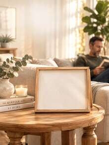 3D Hollow Photo Frame, DIY Dried Flower Frame, Solid Wood Texture Empty Frame, Premium Specimen Frame, 6-Inch Tabletop Photo Frame - Hollow Storage Box - View 5