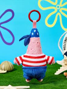 SpongeBob SquarePants | POKOJA LAND ,A Co-Branded 3D Plush Keychain, Cute Standing Shape, Classic Design, Can Be Hung On Bags, Key Chains, Schoolbags, Etc. - Pink - View 5