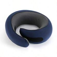 Grey Memory Foam Travel Neck Pillow – Compact, Comfortable, And Ergonomically Designed For Use On Planes, During Car Rides, Or At Home; Suitable For A Wide Range Of Users. - Multicolor - View 12