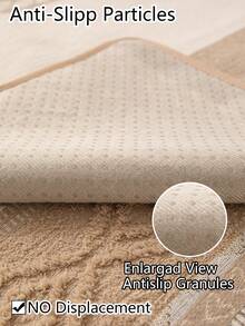 1Pc Four-Season Universal Sofa Cushion Chenier Modern Simple Non-Slip Sofa Cushion Cover, Machine Washable Room Decoration Pet-Friendly Protective Cover, Adjustable Corner Sofa Cover Suitable For Bedroom And Living Room Combination Cover Towel - Light coffee - View 7