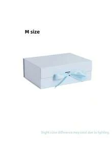 1pc Flat-Pack Foldable Gift Box, Low Cross-Border Shipping Cost, Multifunctional Storage Box, Ultra-Light Empty Box - multicolor - View 9