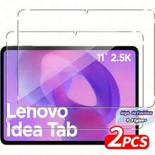 Two Pieces Of Tempered Glass Film Bubble-Free, Scratch-Resistant, Easy To Install. - Clear - View 1