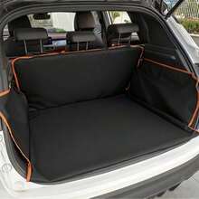 1pc Heavy Duty Non-Slip Trunk Mat, Full Coverage Cargo Liner Car Trunk Protector, Waterproof Pet Trunk Mat, Suitable For Dogs, Pet Car Seat Cover, Durable Pet Trunk Mat, Seat Liner Protector, Suitable For Sedans, Wagons, SUVs - Multicolor - View 4