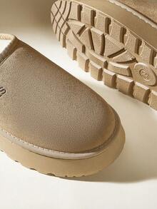 CUCCOO EASI Casual Comfort Thick Bottom Warm Women Snow Boots - Beige 555 - View 9
