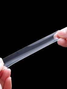 1Roll Multipurpose Double Sided Adhesive Tape,Daily Clear Applicable Strong Ductility Sealing Strip Rubber Seal,Easy To Use - various - View 4