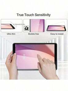 Two Pieces Of Tempered Glass Film Bubble-Free, Scratch-Resistant, Easy To Install. - Clear - View 5