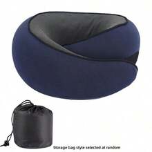 Grey Memory Foam Travel Neck Pillow – Compact, Comfortable, And Ergonomically Designed For Use On Planes, During Car Rides, Or At Home; Suitable For A Wide Range Of Users. - Multicolor - View 16