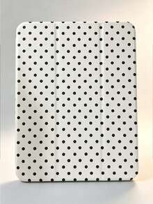 1pc Polka Dot And Lace Print Tablet Case With Multi-Angle Magnetic Stands For 10th Generation 10.9-Inch 2022 Model, 11 (A16 2525), Supports Auto Wake/Sleep Function, Stylish Tablet Accessories - Multicolor - View 6