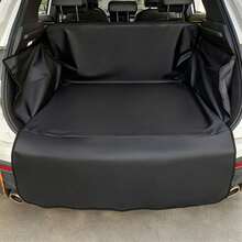 1pc Heavy Duty Non-Slip Trunk Mat, Full Coverage Cargo Liner Car Trunk Protector, Waterproof Pet Trunk Mat, Suitable For Dogs, Pet Car Seat Cover, Durable Pet Trunk Mat, Seat Liner Protector, Suitable For Sedans, Wagons, SUVs - Multicolor - View 1