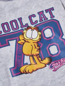 GARFIELD | PETSIN 1pc Printed Pet Sweater With Cat And Number 78 Plus Letters, Soft And Comfortable Warm Pet Clothing - Multicolor - View 3