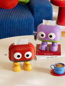 Creative Paper Towel Storage Box: Highly Stylish, Suitable For Home Use, Tabletop Paper Towel Box, Creative And Multi-Functional, Can Be Elevated And Extracted. - Multicolor - View 8