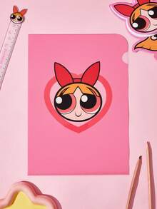THE POWERPUFF GIRLS X SHEIN Folder - Blossom - View 3