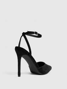 CUCCOO SZL Ladies Summer Graduation Shoes, Dinner Shoes, Holiday Shoes - Black - View 3