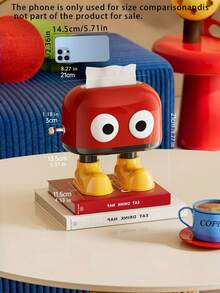 Creative Paper Towel Storage Box: Highly Stylish, Suitable For Home Use, Tabletop Paper Towel Box, Creative And Multi-Functional, Can Be Elevated And Extracted. - Multicolor - View 3