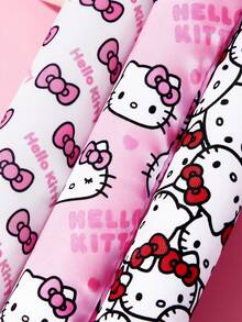 HELLO KITTY AND FRIENDS | SHEIN Set Alat Pengeriting Rambut Tanpa Panas untuk Mencetak Gambar Kartun, Isi 6 Buah - MultiWarna - View 8