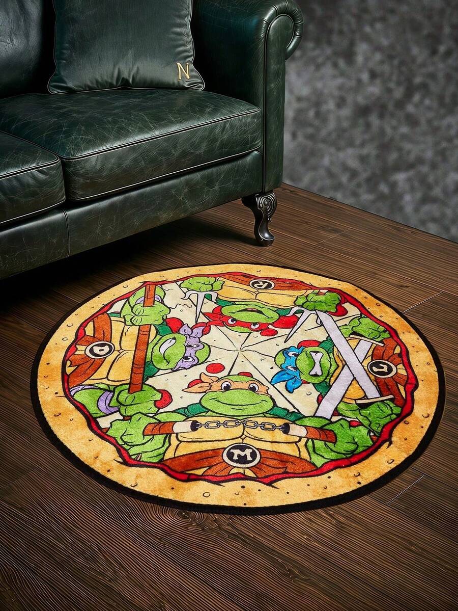 TEENAGE MUTANT NINJA TURTLES | Joivida 1pc Rug – Licensed Cartoon Floor Mat, Soft Plush Home Decor - Teenage Mutant Ninja Turtles - View 1