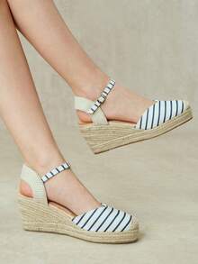 Styleloop Women's Bohemian Buckle Design Fashion Women's Shoes - Blue - View 3