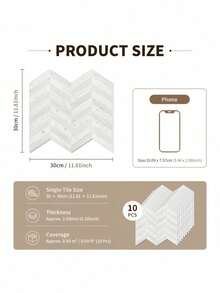 Irregular Thickened Wood Grain Foam Floor Sticker Matte Frosted Self Adhesive Waterproof Decorative Tile Decal For Home Bathroom Kitchen Floor Wall Easy Clean Peel And Stick - one-size - View 14