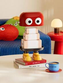 Creative Paper Towel Storage Box: Highly Stylish, Suitable For Home Use, Tabletop Paper Towel Box, Creative And Multi-Functional, Can Be Elevated And Extracted. - Multicolor - View 2