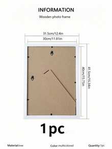 3/2/1 قطعة إطارات صور خشبية لجدار الصور 10X15 15X20 20X25 A4 إطار صور بلون الخشب حامل صور ديكور صور هدية تذكارية - أبيض - مشاهدة 31
