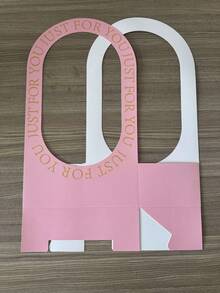 Foldable Paper Basket Set, Handheld Wedding Bouquet Gift Bags, Flower Wrapping, Flower Arrangement Baskets, Wedding Gift Decor, Ideal For Mother'S Day, Father'S Day, Eid Al-Adha, Flower Bouquet Wrapping - Multicolor - View 17