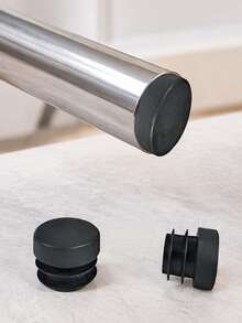 Plastic Round Pipe Plugs, Round‑Foot Inserts, Stainless‑Steel Shelf And Furniture Foot Pads, End Caps, Sealing Stoppers - 19 round plug thickened - View 8