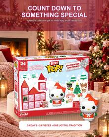 Funko Bitty Pop Calendar Set, 24pc Countdown Box With Buildable Castle, Mini Vinyl Figurines And Festive Desktop Scene Decor - Multicolor - View 9