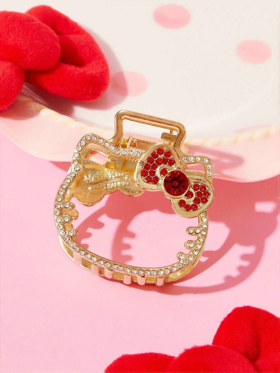 HELLO KITTY AND FRIENDS | SHEIN 卡通鋅合金髮夾 單入裝 - 彩色 - 查看 1