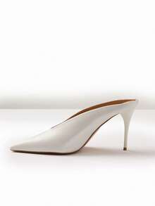 MUSEYN White Point Toe Heels Fall Autumn Winter - Aries - View 5
