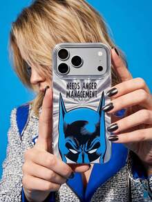 JUSTICE LEAGUE X Joivida Stylish Printed Protective Case Design, Fashionable Phone Case Compatible With IPhone - Multicolor - View 2