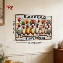 2D Flat Metal Sign For Room Dining Bar Door Garage Garden Entrance Decor - Multi-style - View 8