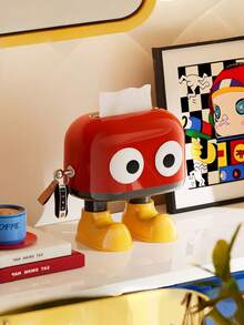 Creative Paper Towel Storage Box: Highly Stylish, Suitable For Home Use, Tabletop Paper Towel Box, Creative And Multi-Functional, Can Be Elevated And Extracted. - Multicolor - View 7