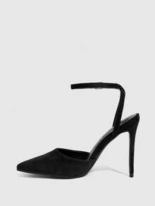 CUCCOO SZL Ladies Summer Graduation Shoes, Dinner Shoes, Holiday Shoes - Black - View 4