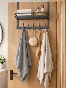 Multifunctional Easy‑Install Over‑The‑Door Storage Organizer For Bedroom Bathroom Kitchen Tidying - View 5